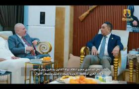 النائب باقر الساعدي عضو ائتلاف دولة القانون يستقبل رئيس واعضاء الأتحاد